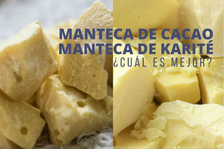 Manteca de Cacao vs Manteca de Karité