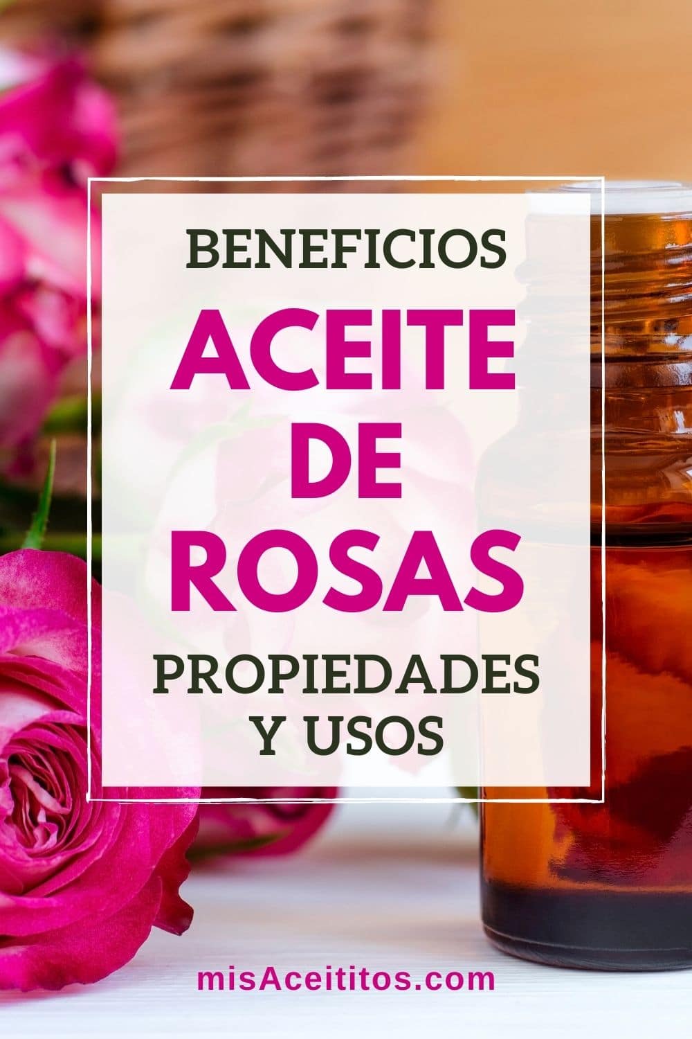 Beneficios, propiedades y usos del aceite de rosas.