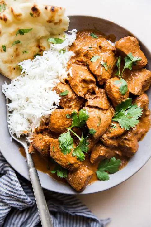 Pollo al Curry en Slow Cooker