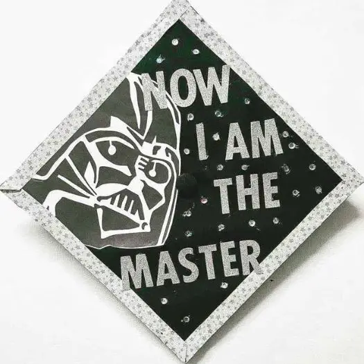 Gorra de Graduación de Darth Vader