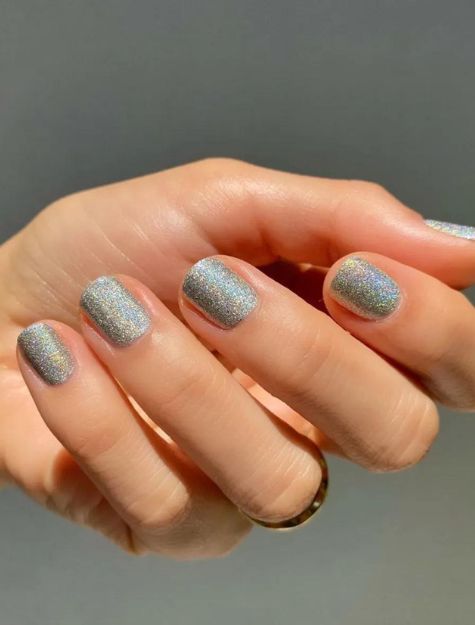 Manicura Holográfica