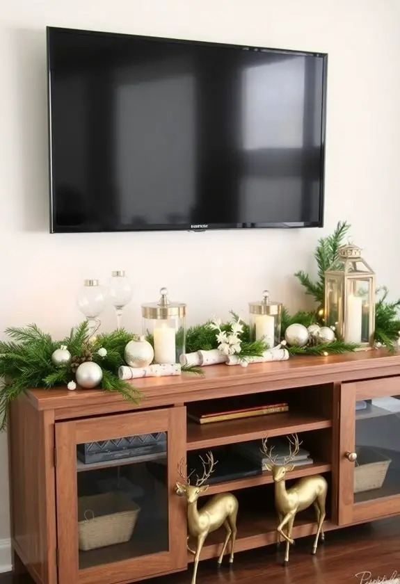 winter vintage modern decor