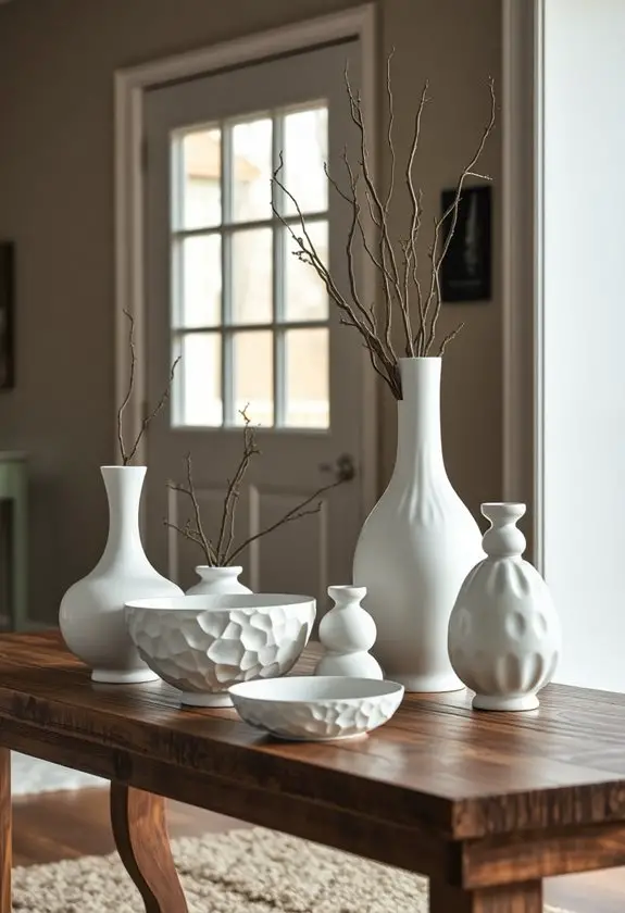 winter white ceramics exhibition