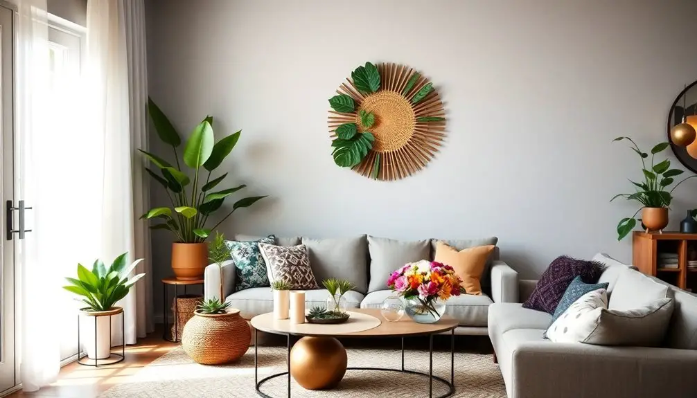 ideas de decoración para el hogar con motivos botánicos