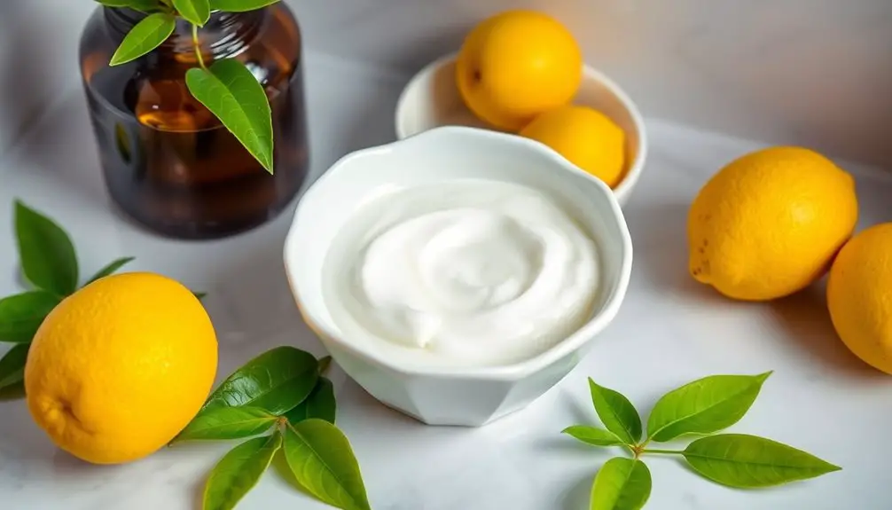yogurt tratamiento con citricos AHA