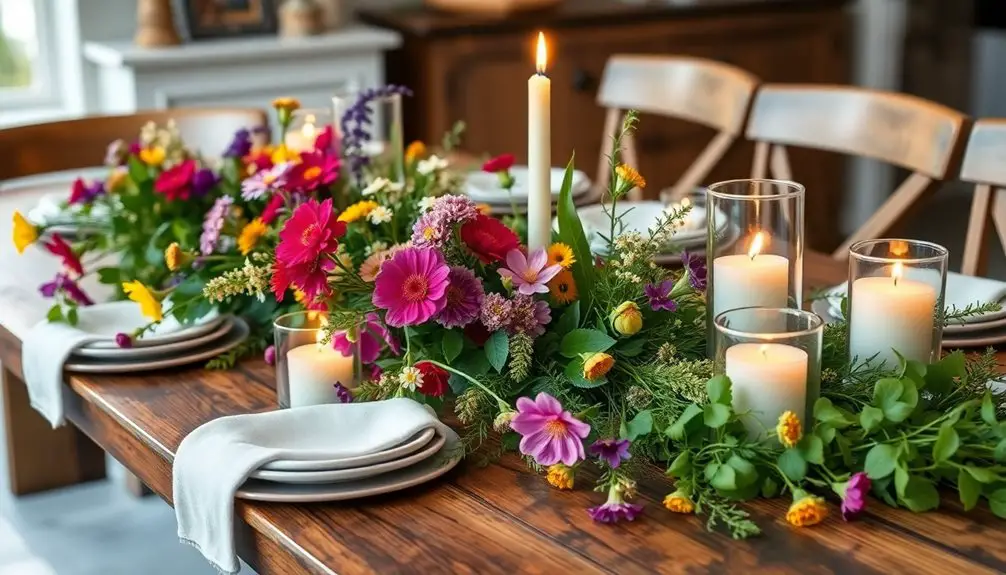 ideas para centros de mesa inspirados en la naturaleza