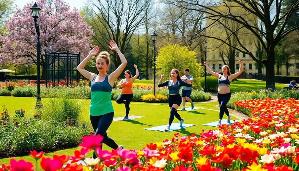 entrenamientos de primavera impulsados por la naturaleza