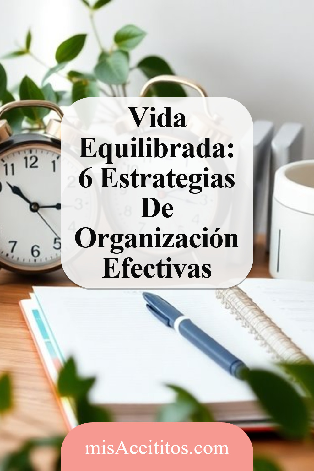 6 Pasos Para Organizar Tu Vida Y Mantener El Equilibrio