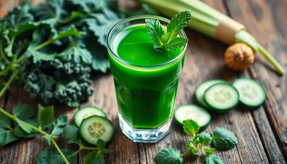 batido verde desintoxicante de la diosa