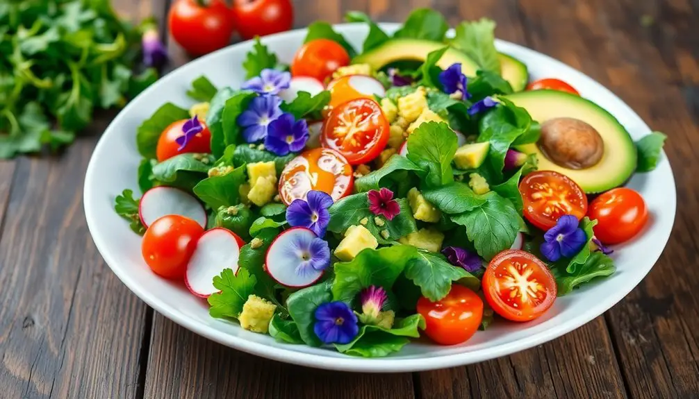 recetas de ensaladas primaverales vibrantes