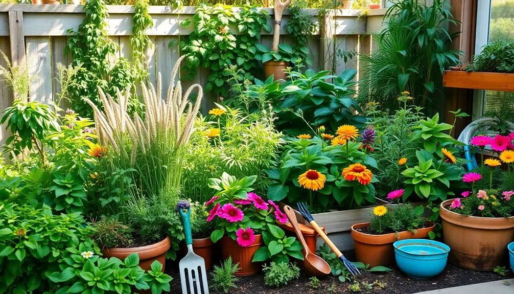 cultivando un jardín de sanación