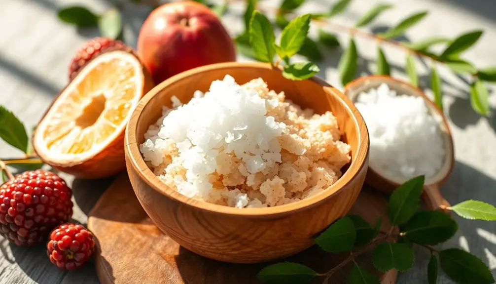 exfoliantes naturales y suaves para el verano 