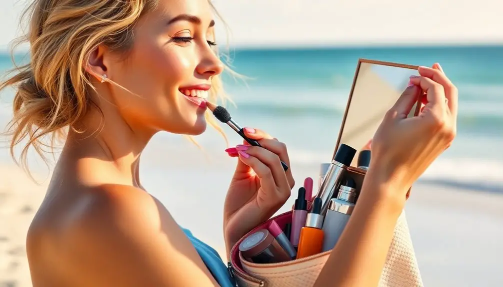 técnicas de maquillaje resistentes al calor