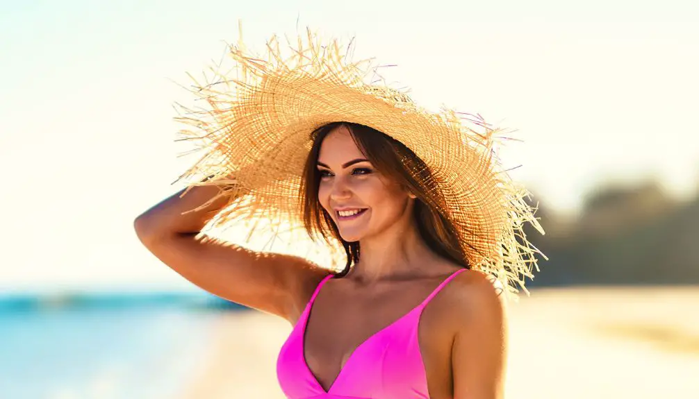 sombreros de sol de paja de gran tamaño
