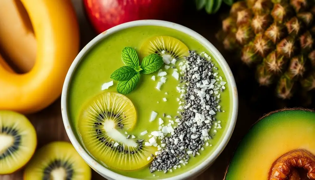 receta detox verde tropical