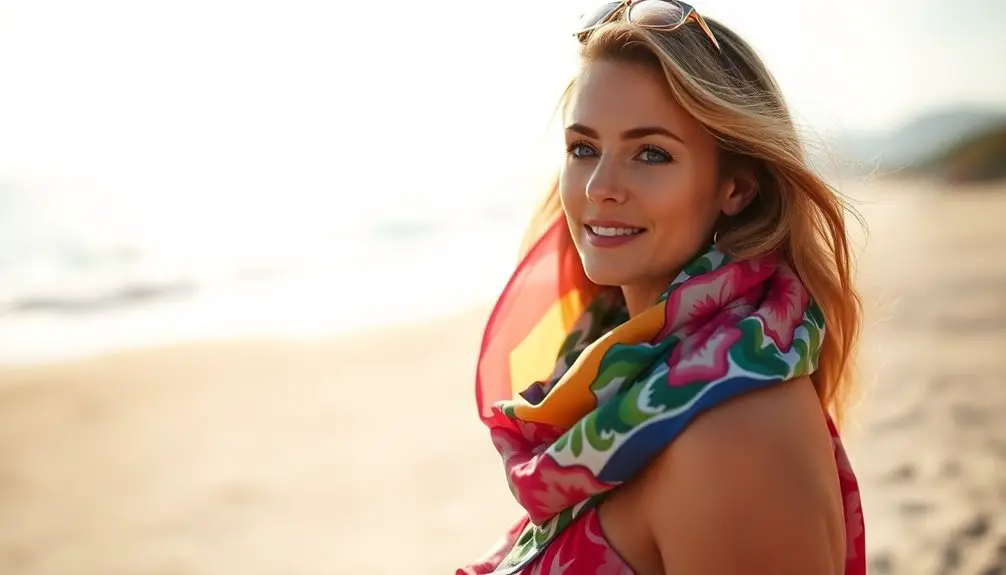 versátiles pañuelos de seda para el verano