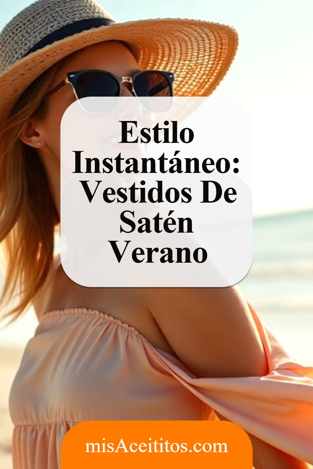 Vestidos De Satén Para Un Verano Sin Esfuerzo