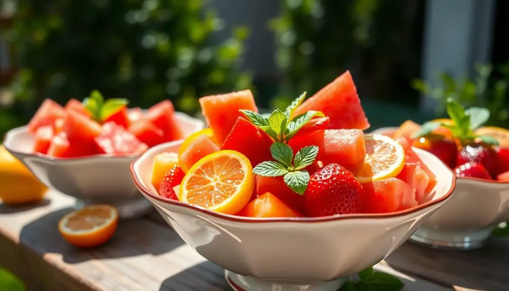 recetas de ensaladas de frutas refrescantes
