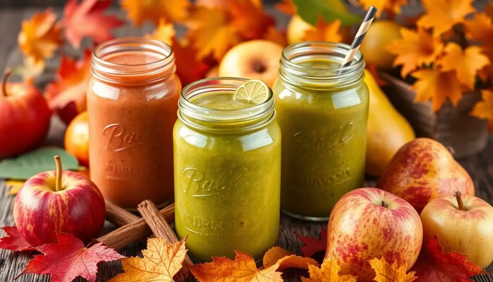 recetas de batidos de desintoxicación de otoño
