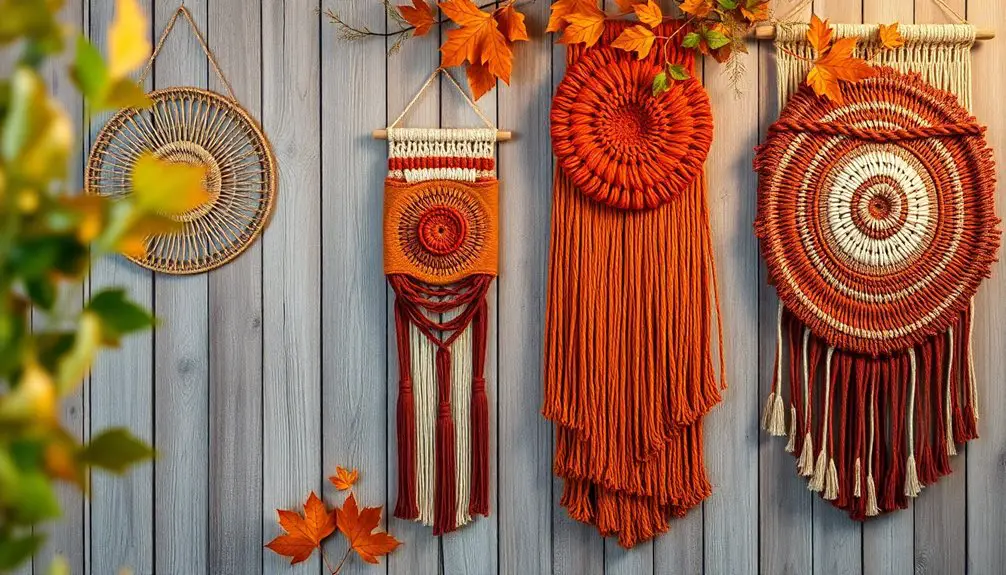 decoración de tapiz de cosecha de otoño
