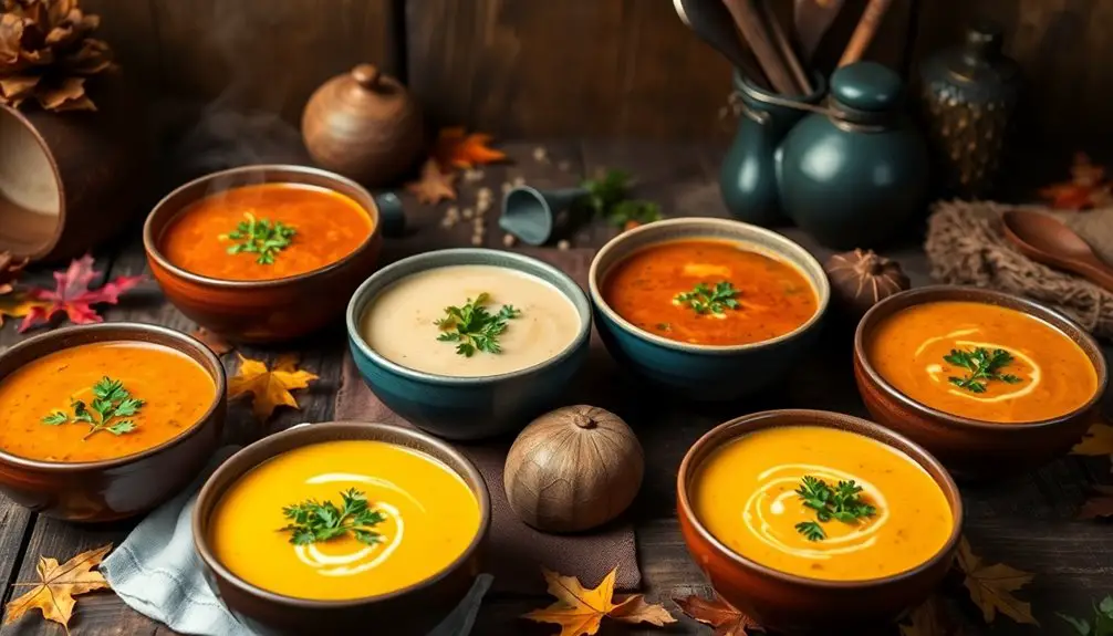 recetas esenciales de sopa de otoño