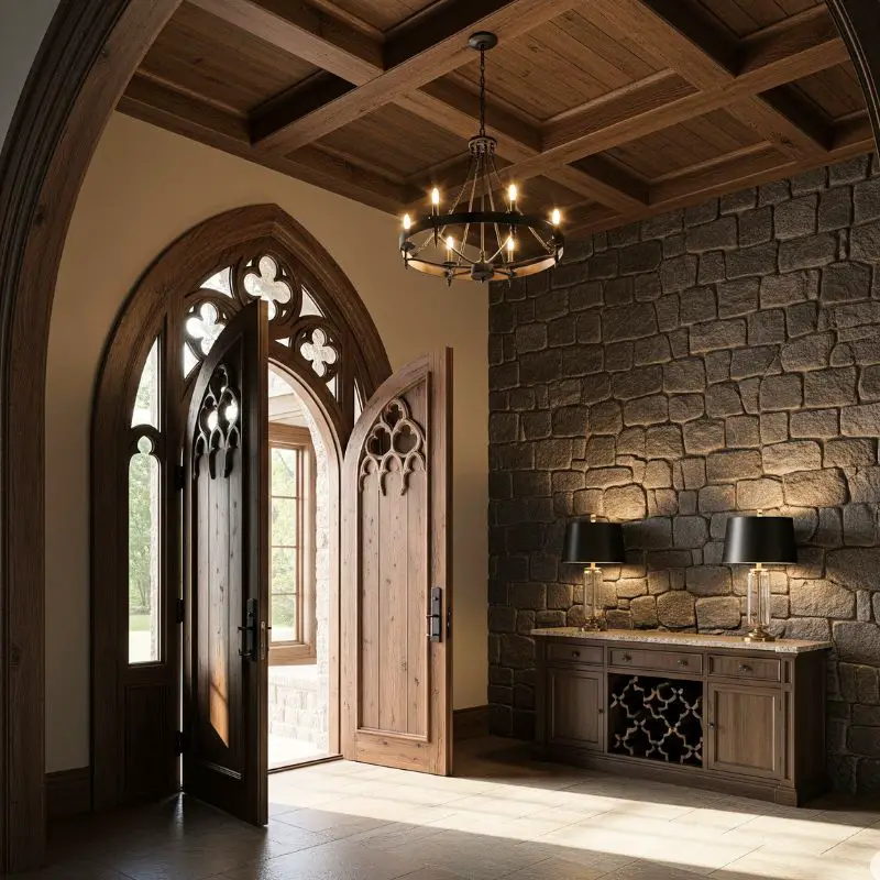diseño moderno inspirado en castillos con sostenibilidad
