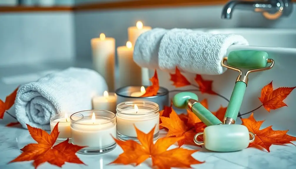 rutina nocturna de reparación de la piel