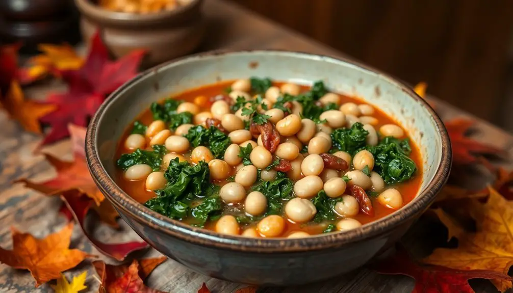 guiso rústico de alubias blancas