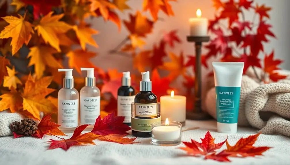 transición de productos para el cuidado de la piel estacional